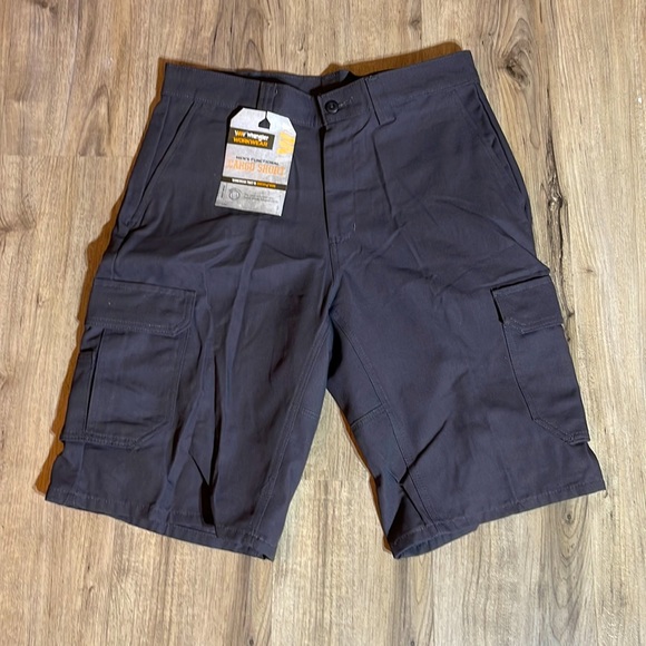 Wrangler Other - Wrangler Cargo Chino Shorts, Gray, Size: 32x12, NWT!!